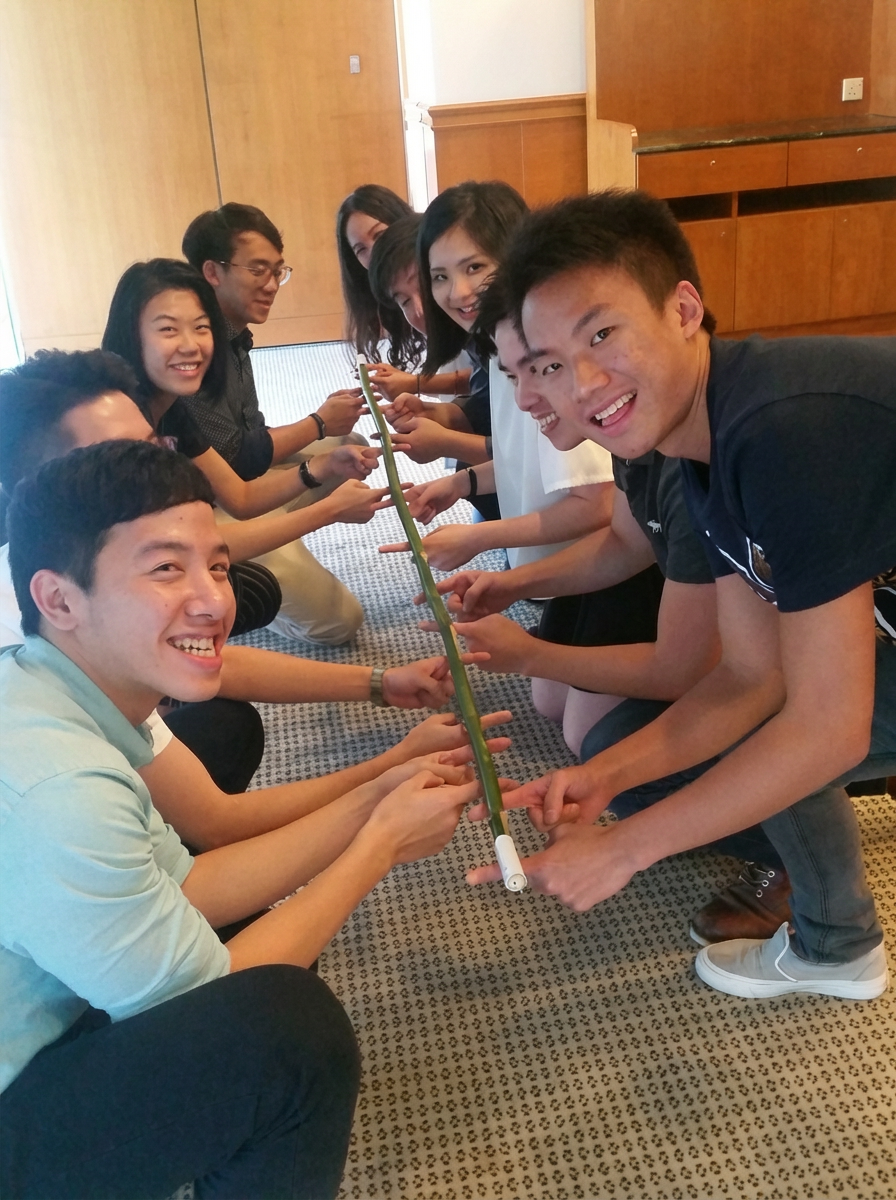 Buckingham Academy workshop in action